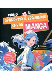 MANGA. Mano grandymo ir spalvinimo knyga